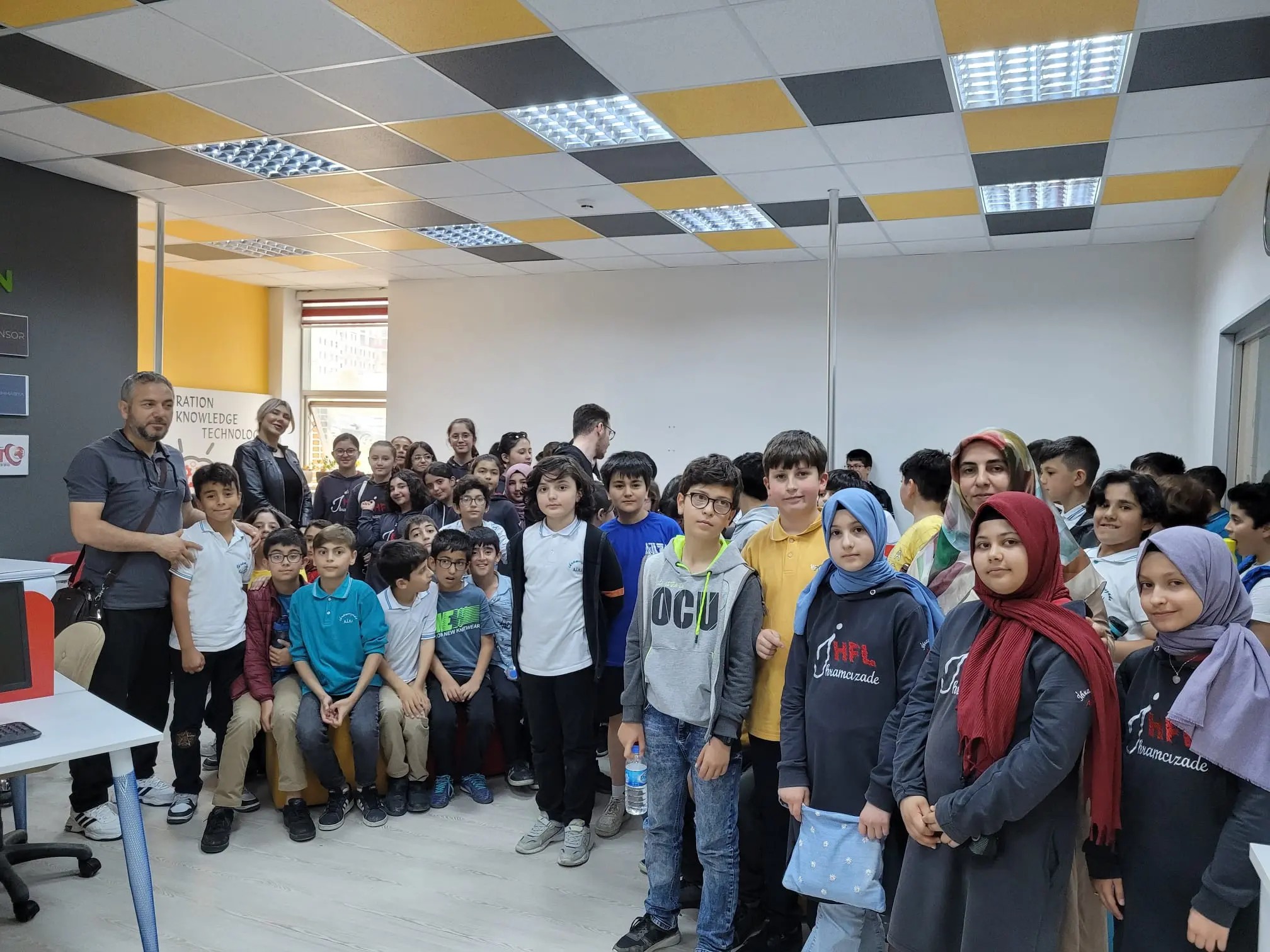Sivas İhramcızade Ortaokulun’dan Cumhuriyet Teknokent’e Ziyaret